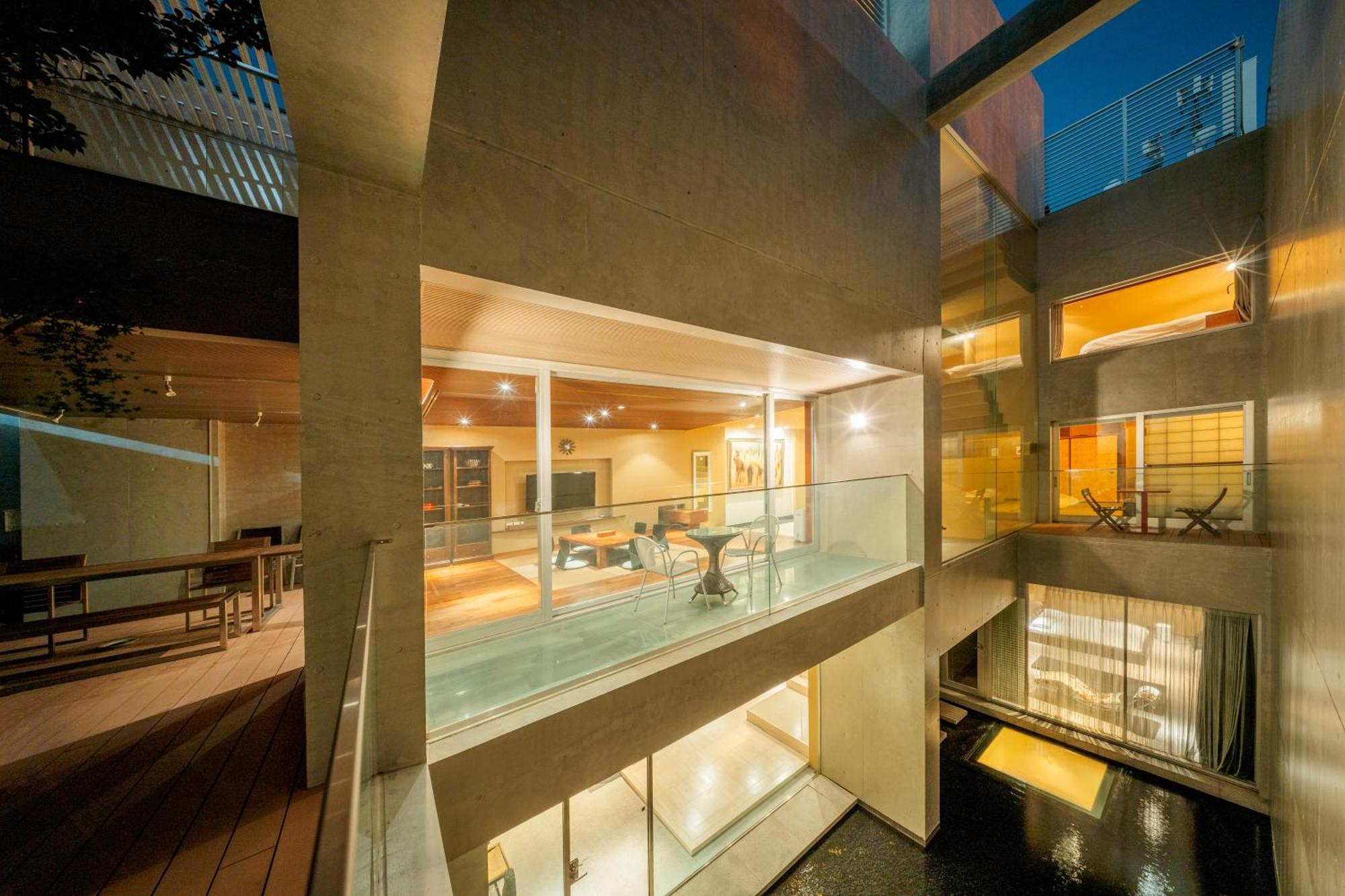 Azabu Modern House The Tokyo Tower Can Be Seen From The Villa 500M2 Exterior photo