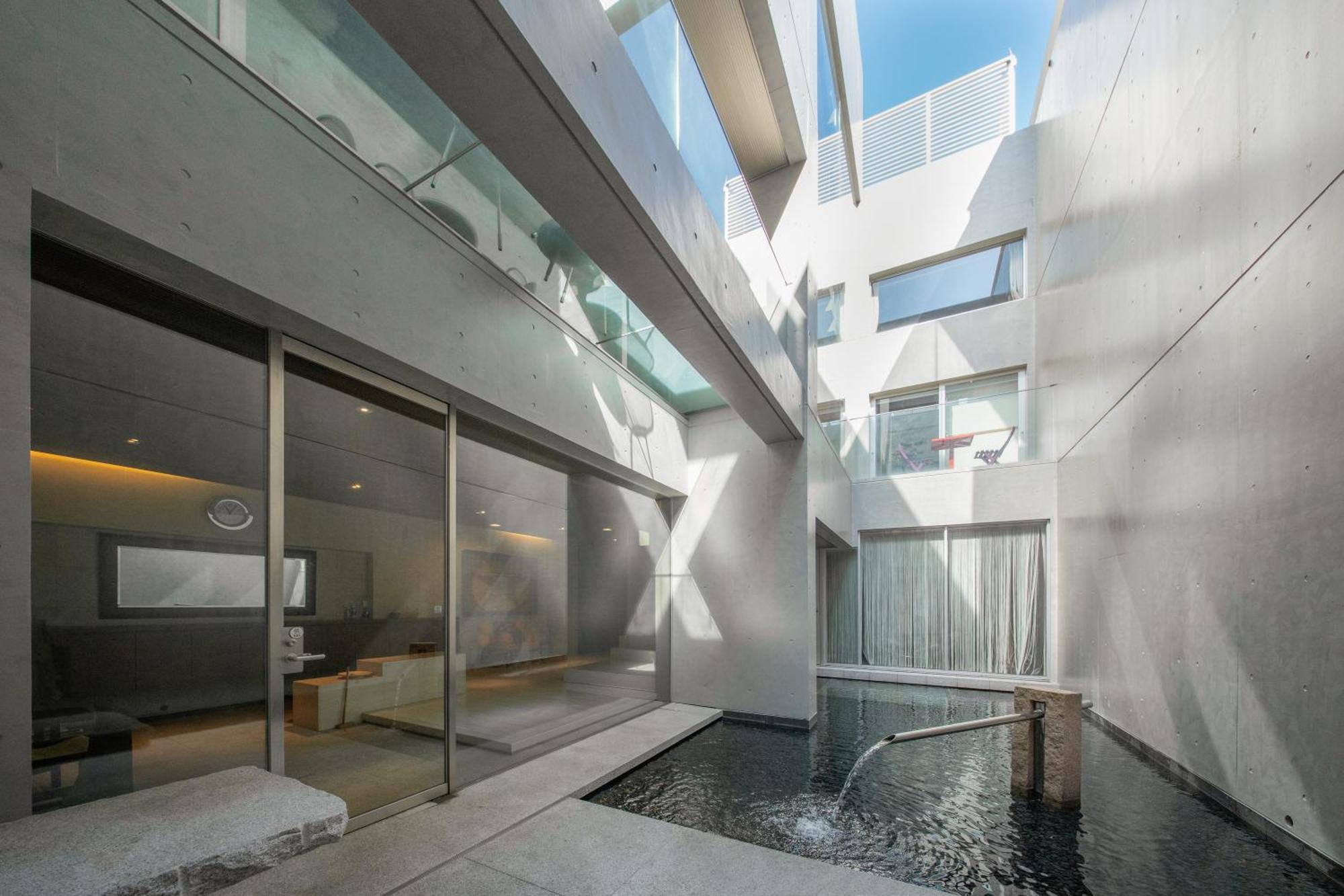 Azabu Modern House The Tokyo Tower Can Be Seen From The Villa 500M2 Exterior photo